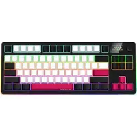 Lorgar KBP70TKLW, Clavier de jeu mécanique sans fil Pro, 2.4 GHz/ BT 5.0, écran, multim. uS, noir