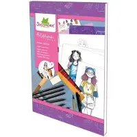 Sycomore : Livre de bricolage créatif « Mode-College » pour les enfants à partir de 7 ans