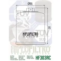 Hiflofiltro Filtre À Huile Pour Moto Honda 750 Vfr R 1988 À 1992 Neuf