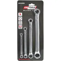 AWTOOLS SET DE WRENCHES DE TORX E6-E24 4 pcs.