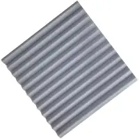 INF Panneaux en mousse insonorisante Gris M 24-pack