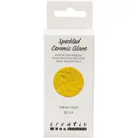 Creativ Company Glaçure céramique mouchetée 999-1060 C Opaque Yellow Haze - 60ml