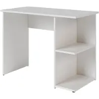 Vicco Bureau Simple Blanc 100x50cm, Model 59819
