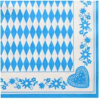 Papstar Bayrisch Blau (50 pcs, 40 x 40 cm)