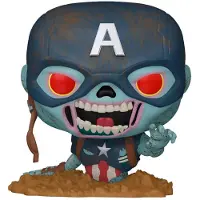 Funko POP! Figurka Pop! Marvel Zombies - Zombie Captain America Premium Vinyl