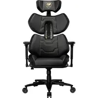 Cougar CGR-TRE-GLB Gaming-Stuhl Terminator Elite Gold, Schwarz