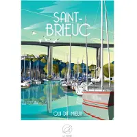 La Loutre Puzzle SAINT-BRIEUC Qui Dit Mieux - 1000 pièces