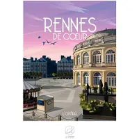 La Loutre Puzzle RENNES de Coeur - L'Opéra - 1000 pièces