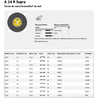 Klingspor Disque de meuleuse - disque de decoupe - 231872 - K.DIAL MET 230 mm x 3,0 mm x 22,2 mm A24R Supra