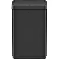 EKO - Poubelle Mirage X Sensor 80 litres - Acier inoxydable - Noir mat