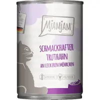 MjAMjAM Nourriture humide - Boîte Adult Cat - Dinde et carotte - 6 x 400 g