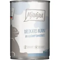 MjAMjAM Nourriture humide - Boîte Adult Cat - Poulet et potiron - 6 x 400 g