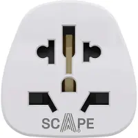 Scape Travel International Italy Travel Wall Charger Blanc