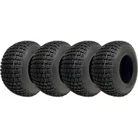 Wanda Tyre 18x9,50-8 pneus quad remorque quad ATV à crampons 4 plis Wanda P322 Tubeless (Jeu de 4)