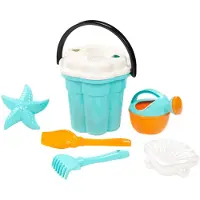 Cavallino Toys Safari XL Classic Bucket avec 4 outils et 2 moules