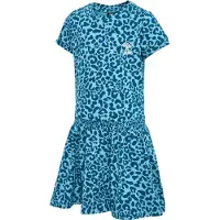 Hummel Robe 'FLOWY AOP' bleu / bleu clair / bleu foncé