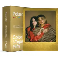 Polaroid Color I-type Film Golden Moments Edition 2x8 Instant Photos Camera Doré