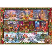 Schmidt Spiele Puzzle Joyeux Noël, standard, puzzle adulte, 1000 pièces, 59784