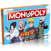 Winning Moves Board Game Monopoly Naruto Shippuden English Edition 2-6 joueurs Age 8+ WM00167-EN1-6 (Anglais, 2 - 6 Joueur)