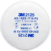 3M Filtre contre poussières fines, Niveau de protection : P2R (Par 2)