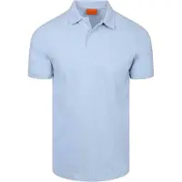 Suitable Polo MEL Piqué Bleu Ciel