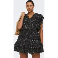 ONLY Chemisier 'CARAlberthe' jaune clair / noir