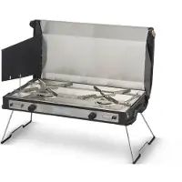 Primus - Réchaud de camping à 2 feux - Tupike Stove II en Aluminium - Gris
