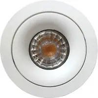 Artdelight Spot encastré blanc Downel 9 cm