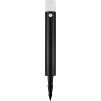 Lyora Lampe de jardin design Paul Noir avec capteur