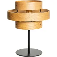 Expo Lampe de table en bois Oaknut