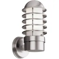 Searchlight Applique murale, acier inoxydable, H 30 cm, LOUVRE