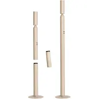 Expo Lampadaire crème Pencil Ø 8 cm