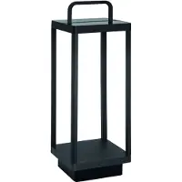 Nova Luce - Luminaire solaire portable à LED Bali, Variante : 2 W LED, hauteur 510 mm, anthracite