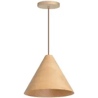 Expo Suspension en bois Robin chêne Ø 33cm