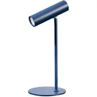 Expo Lampe de table design Nikki bleu