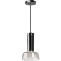 Expo Lampe suspendue Beal verre fumé Ø 18cm