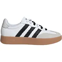 Adidas Baskets basses 'BARREDA' beige / noir / blanc