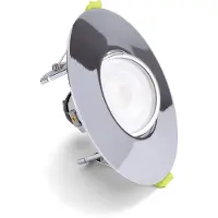 Integral LED Evofire Maxi 110 - spot encastrable - Ø 110 mm, Ø 70-100 mm encastrement - chromé