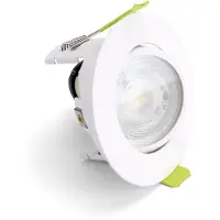Integral LED Evofire 85 - spot encastrable - Ø 85 mm, Ø 70 mm encastrement - blanc