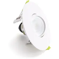 Integral LED Evofire Maxi 110 - spot encastrable - Ø 110 mm, Ø 70-100 mm encastrement - blanc