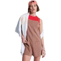 Roxy Lavender Haze Sleeveless Romper Marron S Femme