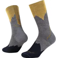 Buff Chaussette de sport légère en Laine, couleur gris "", taille XL