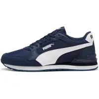 Puma Baskets basses 'ST Runner' bleu marine / blanc