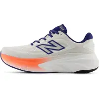 New Balance - Chaussures de running - More V6 Reflection/Blue Oyster/Tangerine Heat pour Homme - Taille 43 - Blanc