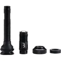 Bbb Al Valve Corecap Tubeless Valves 2 Units Argenté 60 mm