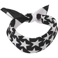MSTRDS Bandana noir / blanc