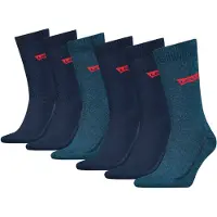Levi's Chaussettes bleu marine / bleu foncé / rouge sang