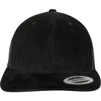 Flexfit Casquette 'Corduroy Retro Trucker' noir