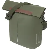 Basil City Bicycle Shopper Cestovní taška na kolo Moss Green 14 - 16 L