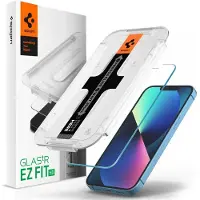 Spigen EZ Fit Glas.tR avec plateau d'installation - 1 pack pour Apple iPhone 17e / 16e / 14 / 13 / 13 Pro